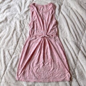 Aerie Pink Tie Dye Dress